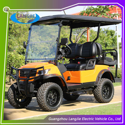 40 Km/h Kleiner Elektro-Tourbus 5KM Motor 48V Batterie 4 Sitzplätze Elektro-Golffahrzeuge