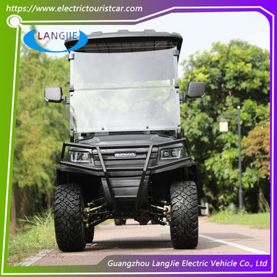 Ein guter Preis. Balck Colour Resort Elektro-Jagdwagen 2 Reihen für 4 Passagiere 340 kg Maximallast Online