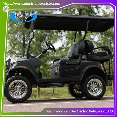 Aufgehobener Vierräder-Clubwagen Golf Buggy-Wagen 4 Sitzplätze Elektro-Clubwagen Präsidenten-Golfwagen