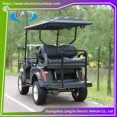 Balck Colour Resort Elektro-Jagdwagen 2 Reihen für 4 Passagiere 340 kg Maximallast