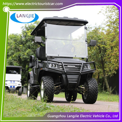 Ein guter Preis. Aufgehobener Vierräder-Clubwagen Golf Buggy-Wagen 4 Sitzplätze Elektro-Clubwagen Präsidenten-Golfwagen Online