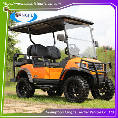 4 Räder Elektro-Golfwagen 48V AC Motor Farbe Option Club-Auto für Park Golfplatz