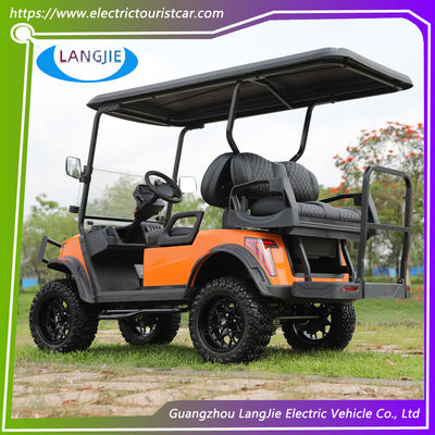4 Räder Elektro-Golfwagen 48V AC Motor Farbe Option Club-Auto für Park Golfplatz