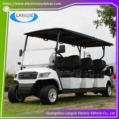 4 Räder AC Motor Buggy Golfwagen mit 48V Trockenbatterie 8 Passagier Golfwagen Für Hotel