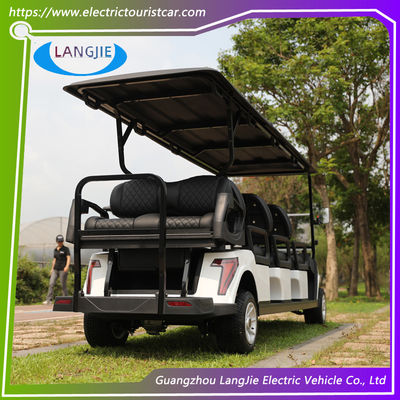 8 Personen Mini-Elektro-Golfkarren AC-Motor-Golfkarren für Hotels