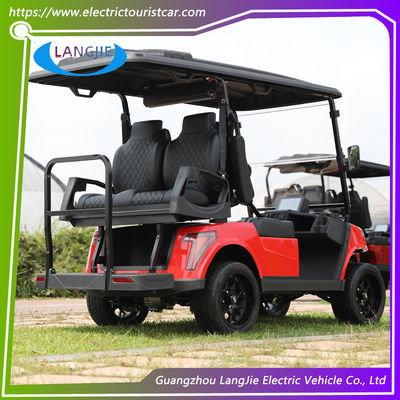 4 Personen 48V Gelifteter Golfwagen CE-Zertifizierung 5kw Off-Road Neuer Stil Elektroauto Golfwagen