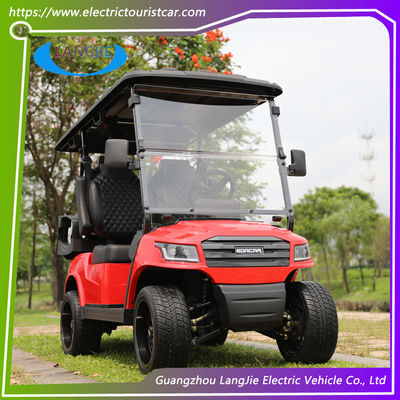 4 Personen 48V Gelifteter Golfwagen CE-Zertifizierung 5kw Off-Road Neuer Stil Elektroauto Golfwagen