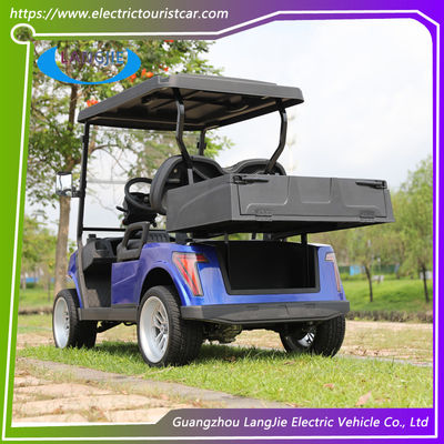 2 Sitzplätze Hotel Club Vorgeschichte Golfwagen Elektrische Gebrauchsgolfwagen 4 Räder Mit CE