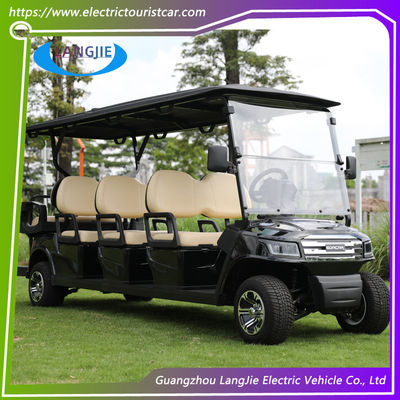 OEM 8-Sitzer elektrischer Golfwagen wartungsfreier Akku-AC-Motor Golf Buggy für den Flughafen