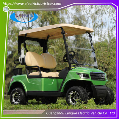 Leistungsstarker Elektro-Golf-Club-Auto 2 Sitzplätze mit AC-Motor 48V 4KW Low Speed Golf-Auto