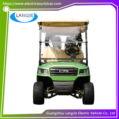 Ein guter Preis. 4 Räder 2 Personen Elektro-Club-Golfwagen 48 V-Batterie mit Dach Online