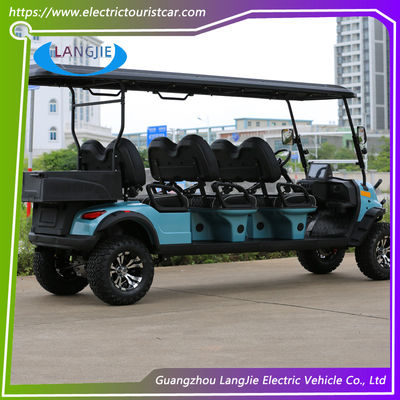 Elektrische Nutzfahrzeuge 6 Sitzplätze leistungsstarke 4 Räder Elektroauto Golf Buggy Cart