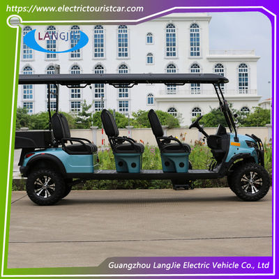 6 Personen Elektrische Golfkarren Mini Batteriebetriebene Golf Buggy Sicherheit für Kinder