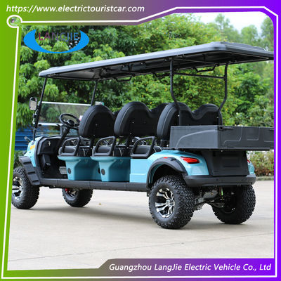 Anpassung 6 Sitzplätze Golf Club Auto 48v Batterie Jagd Elektro-Golfwagen Off Road