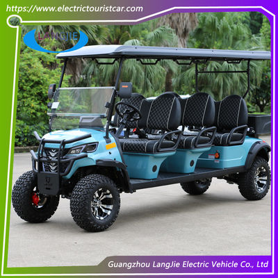Customized 48 Volt 6 Seat Street Legal Golf Elektrowagen für Kinder verwendet
