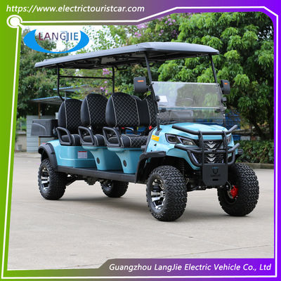 Customized 48 Volt 6 Seat Street Legal Golf Elektrowagen für Kinder verwendet