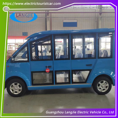 Resort 10 Sitzplätze Elektroauto geschlossene Tür Typ Elektro Sightseeing Bus Für Park