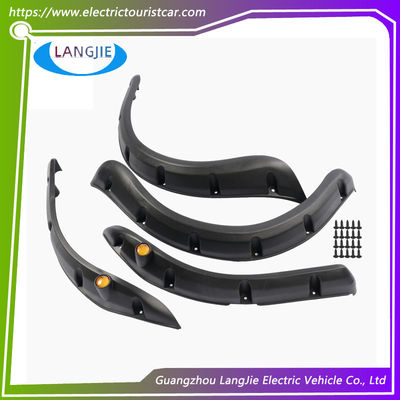 Golfwagen Vorder-Hinter-Fender-Flammen für EZGO RXV 2008-2015 mit Metall-Hardware-Set von 4