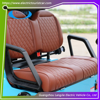 4 Sitzplätze Elektro-Club-Auto Golfwagen 4 Sitzplätze Wechselstrommotor 48v Für Park Airport
