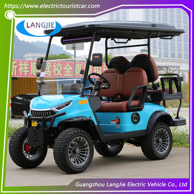Batteriebetriebene 4-Rad-Elektrische Golfkarre 48-Volt-Motor-Anzüge für Hotel