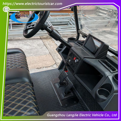 2 Sitzplätze Elektroauto AC Motor Club Wagen mit 2 Stück Rückspiegel für Resort
