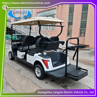 Elektrischer Golf Buggy 2 Sitze mit AC-Motor 48 Volt Clubwagen Für Hotel Flughafen