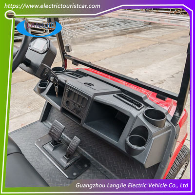 4 Sitzplätze Elektro-Touristenwagen 5kw Wechselstrommotor 80km Reichweite Hochleistungs- und langlebig für Golfplätze und Resorts