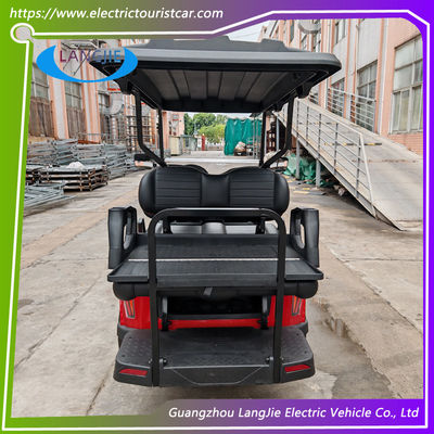 4 Sitzplätze Elektro-Touristenwagen 5kw Wechselstrommotor 80km Reichweite Hochleistungs- und langlebig für Golfplätze und Resorts