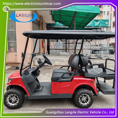 Ein guter Preis. 4 Sitzplätze Niedriggeschwindigkeits-Elektrofahrzeuge 4 Räder Elektro-Golfwagen Für Touristen Autovermietung Online