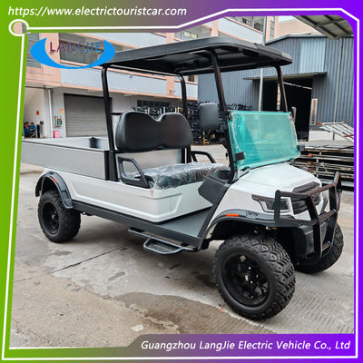 48 V Wechselstrommotor Elektrischer Mini-Lkw 2 Sitzplätze elektrischer Gebrauchsgolfwagen mit Dach für Parkplätze