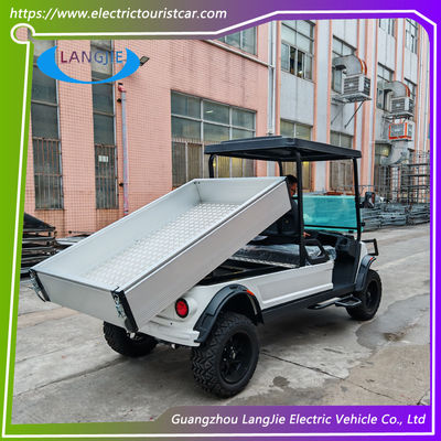 2 Sitzplätze Elektro-Gepäckwagen 48 V Wechselstrom-Motor-Antrieb Batteriebetrieben Carry Van For Park