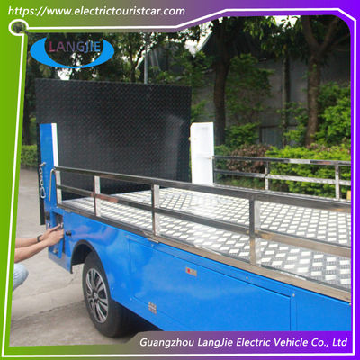 2 Sitzplätze Elektro-Gepäckwagen mit komfortablem Stuhl AC-Motor 5 kW für Hotel