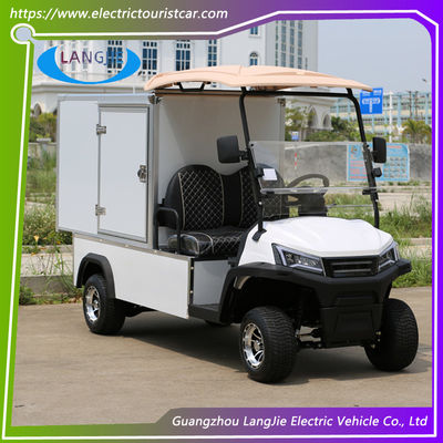 Elektrische Gepäckkarre mit AC-Motor 2 Sitzplätze Elektrische Golf-Buggy für Resort