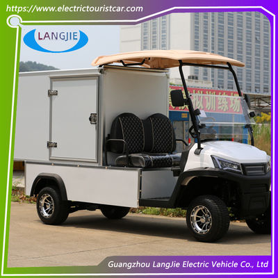 Zwei-Sitzer-Elektro-Golfwagen 48V AC Hotel Buggy mit Dach-Laderaum