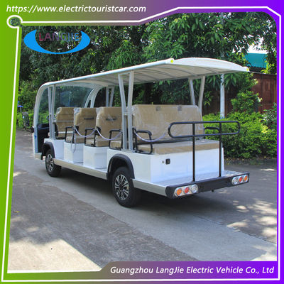 Vierräder 14 Sitzplätze Elektrofahrzeug 72V 7.5kw Wechselstrommotor zum Parken