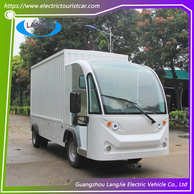 Ein guter Preis. 2 Personen elektrischer Mini-Truck mit Dach 5KW starker Motor Linkshandlauf für Hotel Online