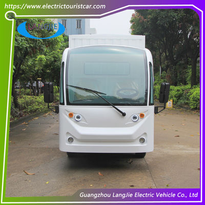 2 Sitzplätze Elektrofrachtwagen AC Motor Elektro-Transit-Van Für Hotel Buggy-Auto Mit Tür