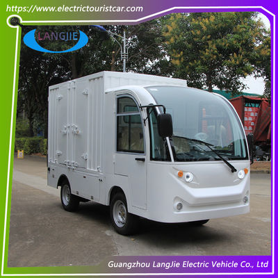 2 Sitzplätze Elektrofrachtwagen AC Motor Elektro-Transit-Van Für Hotel Buggy-Auto Mit Tür