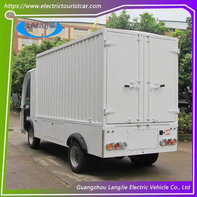 2 Sitzplätze 1200 KG Kleiner elektrischer Gepäckwagen AC Motor 72V Elektrischer Frachtwagen Für den Flughafen