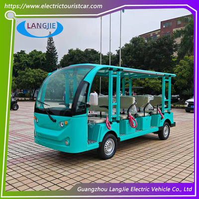 7.5kW Wechselstrommotor 11 Sitzplätze Elektro-Touristenwagen Maximalgeschwindigkeit 30km/h für den öffentlichen Verkehr