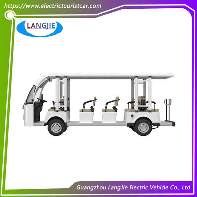 Elektro-Shuttle-Auto 72 V Wechselstrommotor 14 Personen Elektro-Touristenwagen Für den Campus