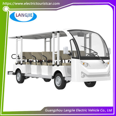 14 Sitzplätze Elektro-Touristenwagen und Effizienz mit Wechselstrommotor-Steuerung für Kindertourbus 72V 7.5KW