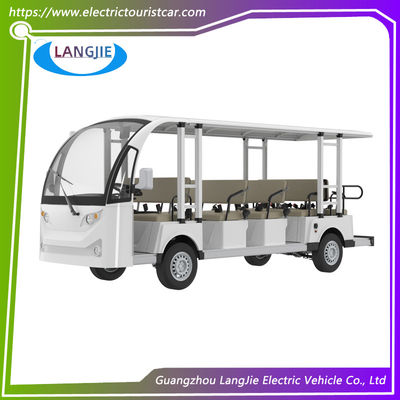 Elektro-Shuttle-Auto 72 V Wechselstrommotor 14 Personen Elektro-Touristenwagen Für den Campus