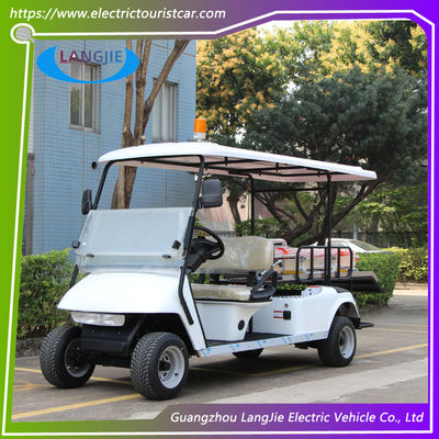 Resort Electric Utility Golf-Wagen 2 Sitzplätze + 1 Bett Elektroauto mit Top-Licht für den Flughafen