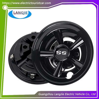 8-Zoll-Golfwagen Yamaha Schwarz Kreisrad Hub Abdeckung Teile