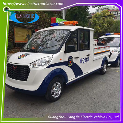 5 Seater 72V Electric Patrol Car Utility Elektrofahrzeug mit großem Licht an der Spitze