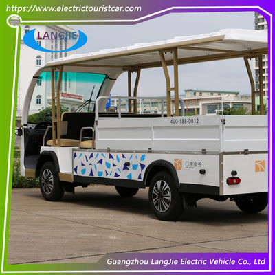 AC-Motor Elektrischer Lieferwagen 5 Sitzplätze 72V/7.5KW Golfwagen In Stadtverwaltung Dörfer und Parks
