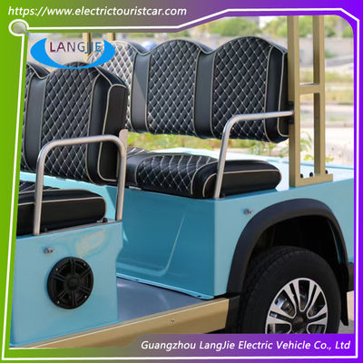 8 Passagiere Elektro-Sightseeing Bus AC Touristenbus Für Musement Park Garten