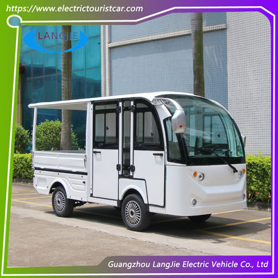 Flughafen Elektro-Frachtwagen 5-Sitzer Elektroauto 48V AC Motor Mit Dach für Park