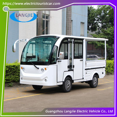 Ein guter Preis. 5 Sitzplätze Elektroauto AC-Motor Weißfarbiger Elektro-Lkw mit Frachtwagen Für Hotel Online
